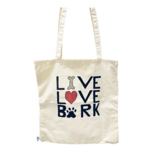 Τσάντα Ώμου “Live, Love, Bark”