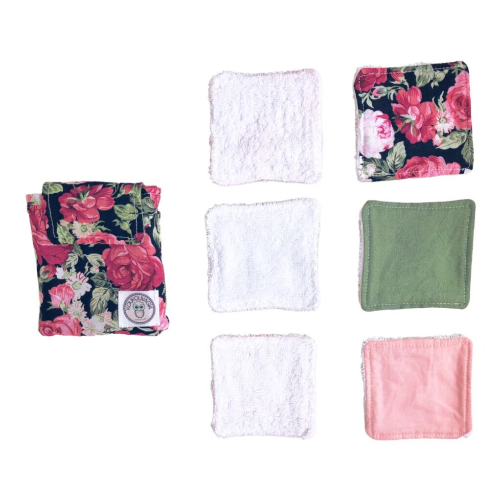 Romantic Roses Cotton Pads – Χειροποίητοι Δίσκοι Ντεμακιγιάζ