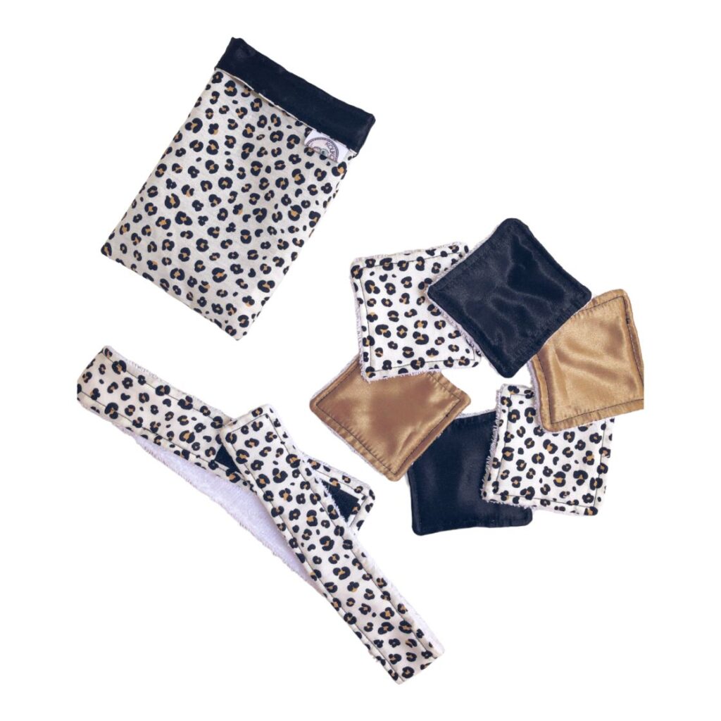 Wild Leopard Cotton Pads – Χειροποίητοι Δίσκοι Ντεμακιγιάζ