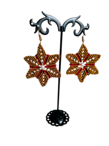 Χειροποίητα Boho γυναικεία σκουλαρίκια micro macrame