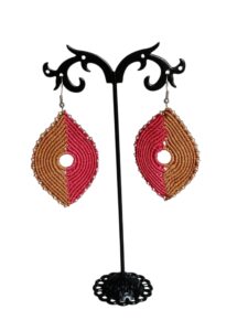Χειροποίητα boho σκουλαρίκια macrame