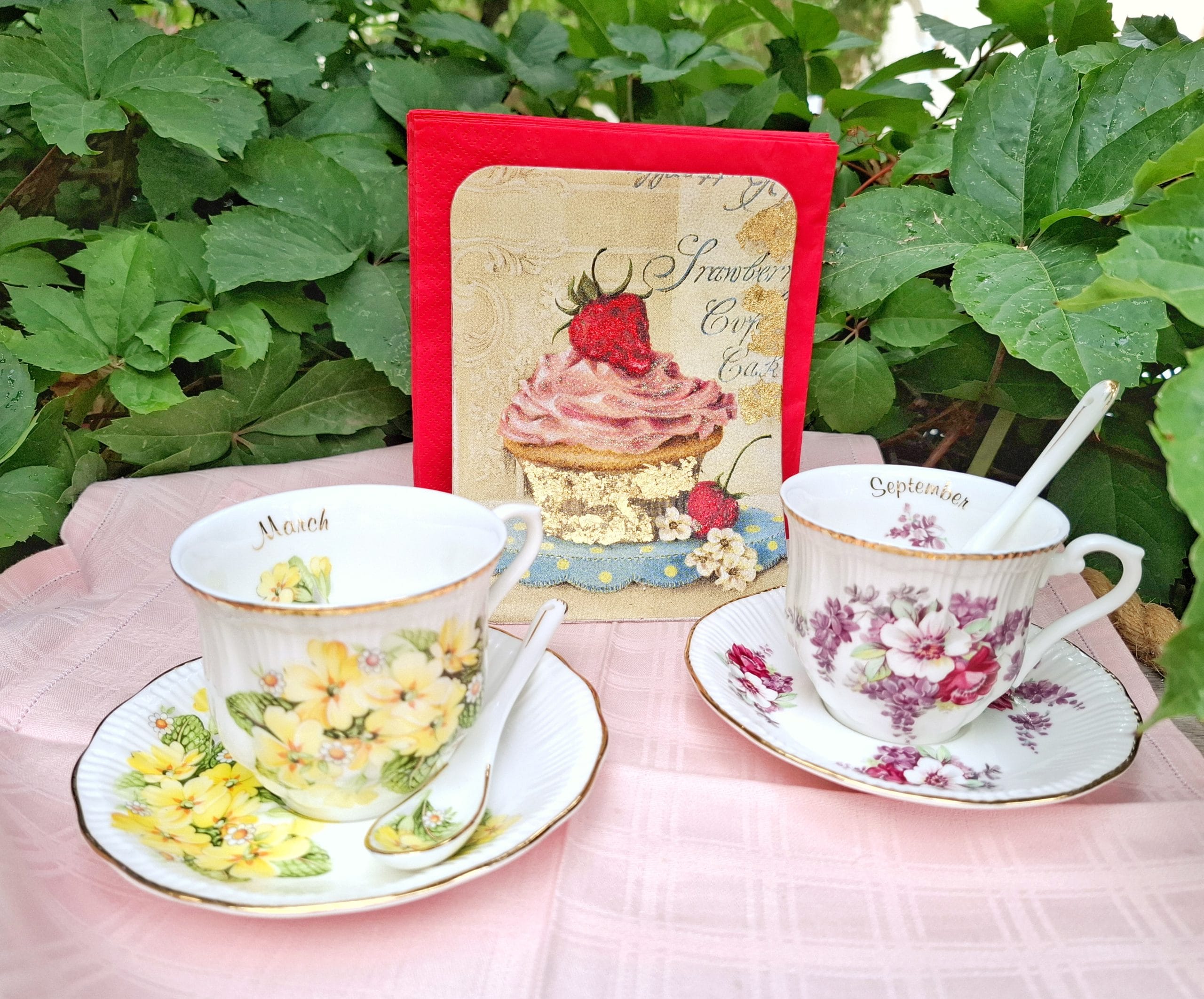 Χαρτοπετσετοθήκη tea time