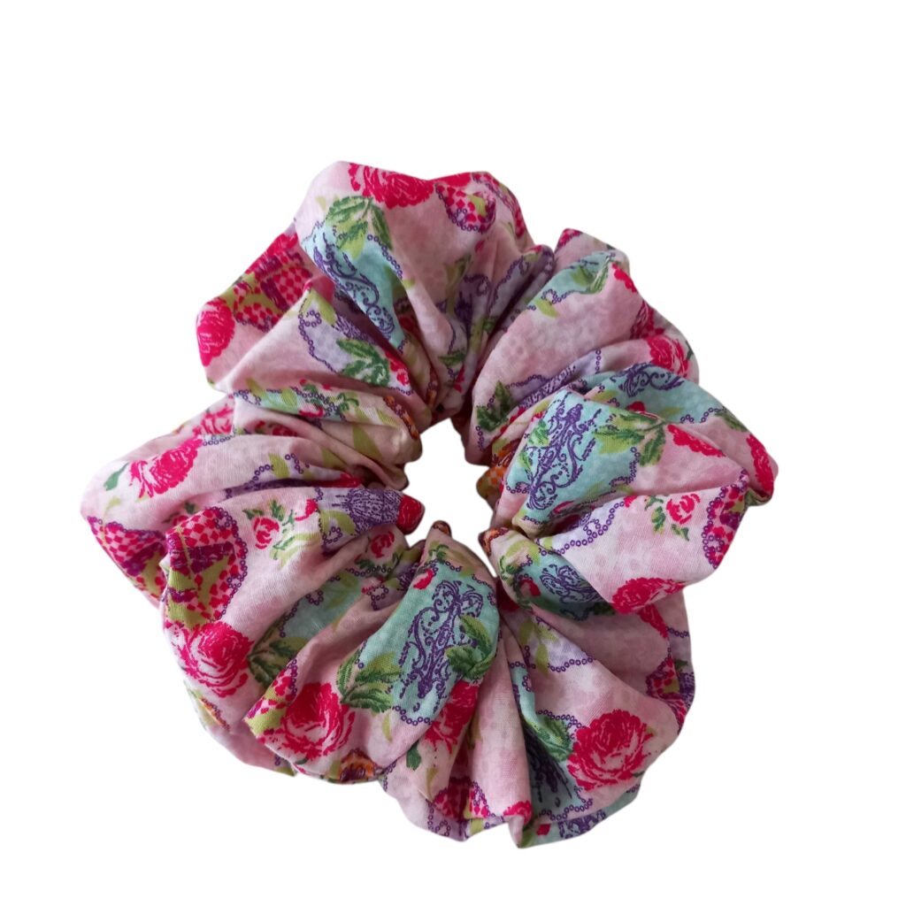 Χειροποίητο scrunchie ποπλίνα