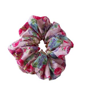 Χειροποίητο scrunchie ποπλίνα