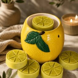 Citronella Lemon Slices + καυστήρας λεμόνι