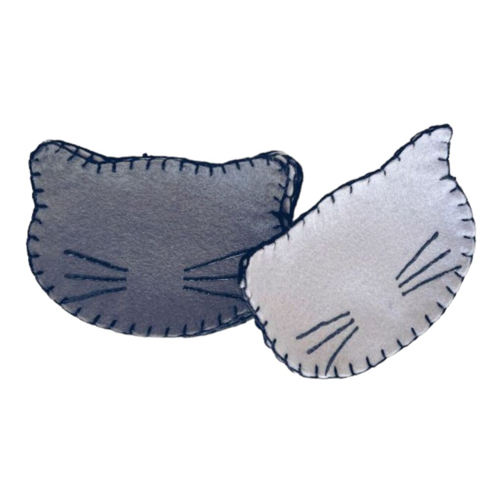 Whisker Dreams – Χειροποίητο σετ σουβέρ