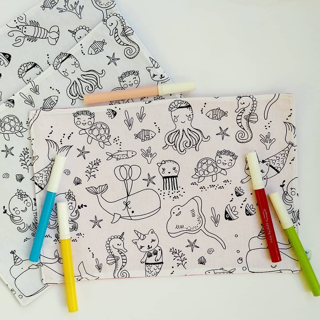 Επιφάνεια ζωγραφικής colour me ''βυθός''