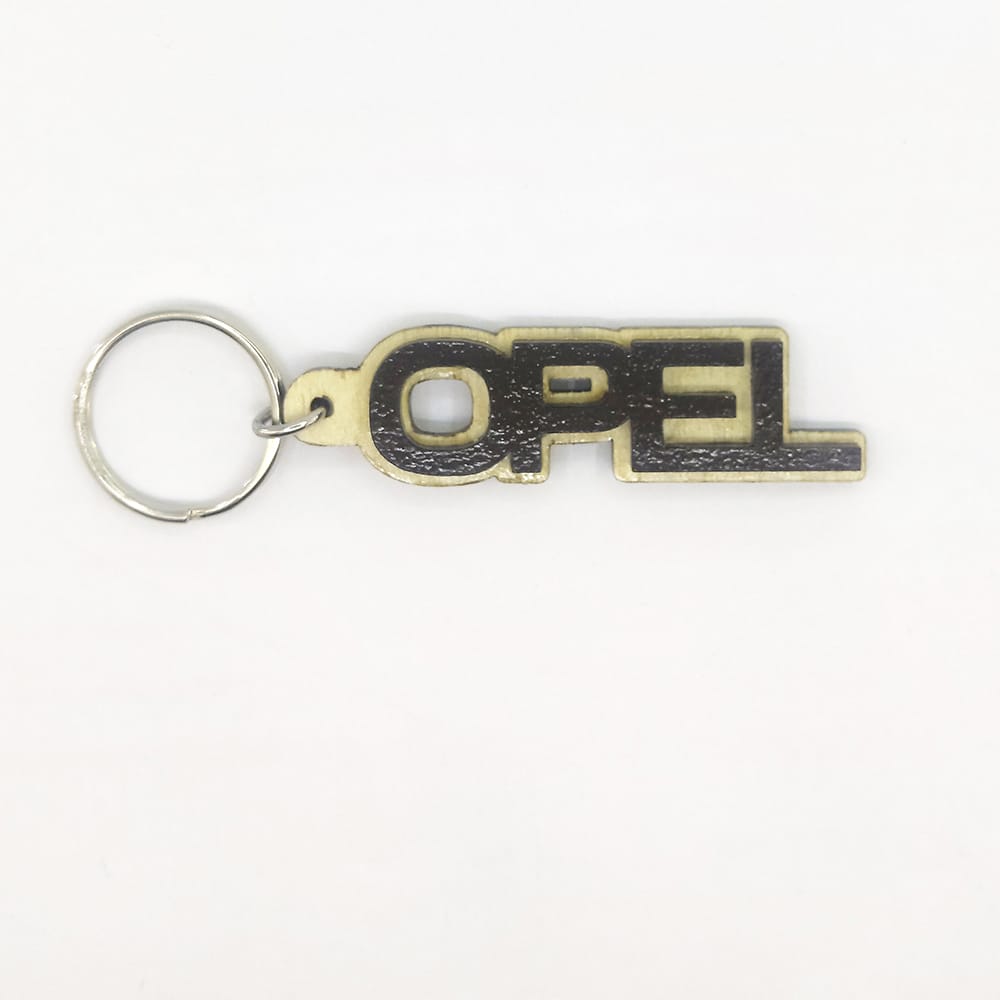OPEL-TEXT χειροποίητο ξυλινό 3d μπρελόκ αυτοκινήτου