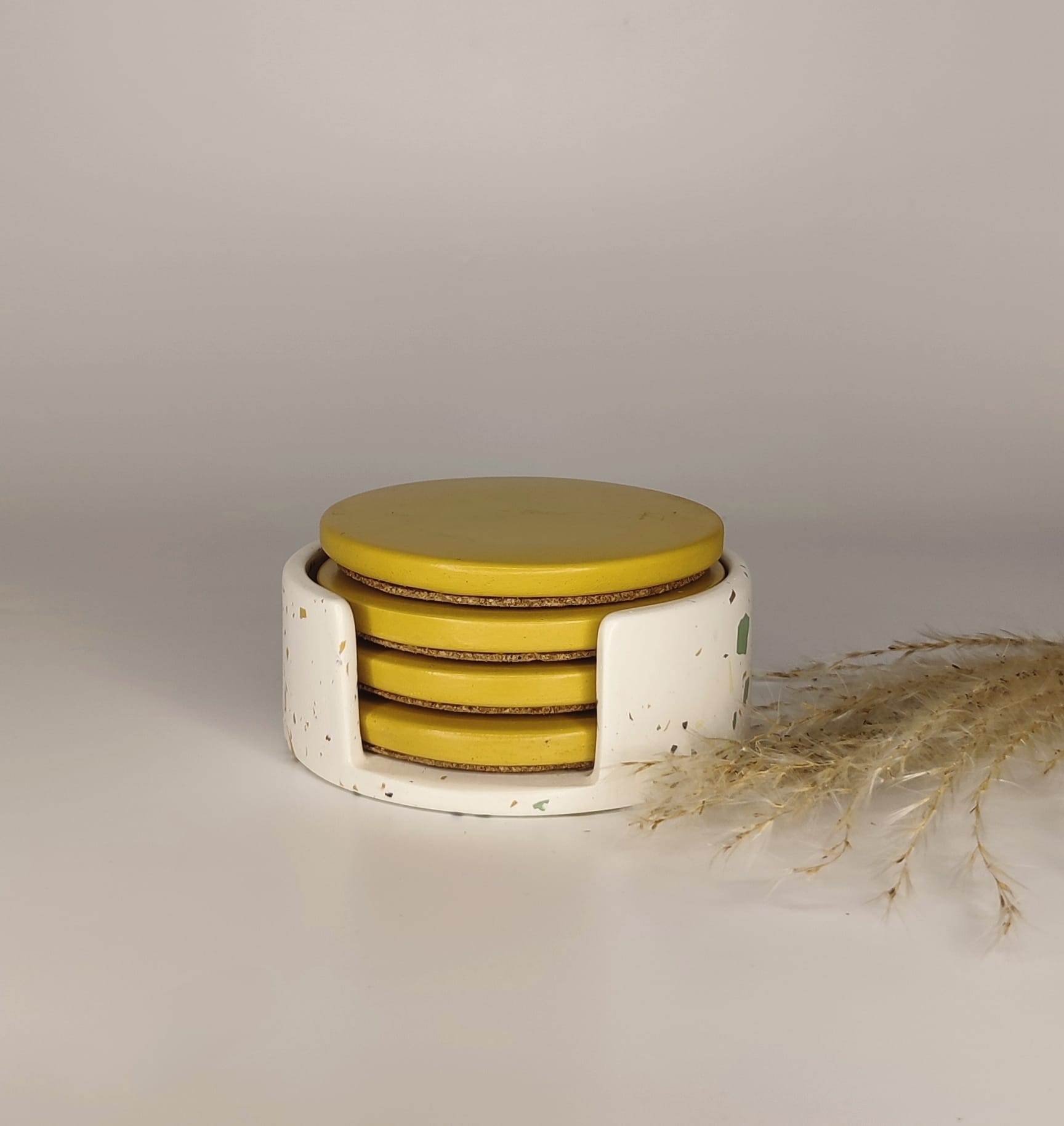 Σετ Σουβέρ με θήκη Terrazzo