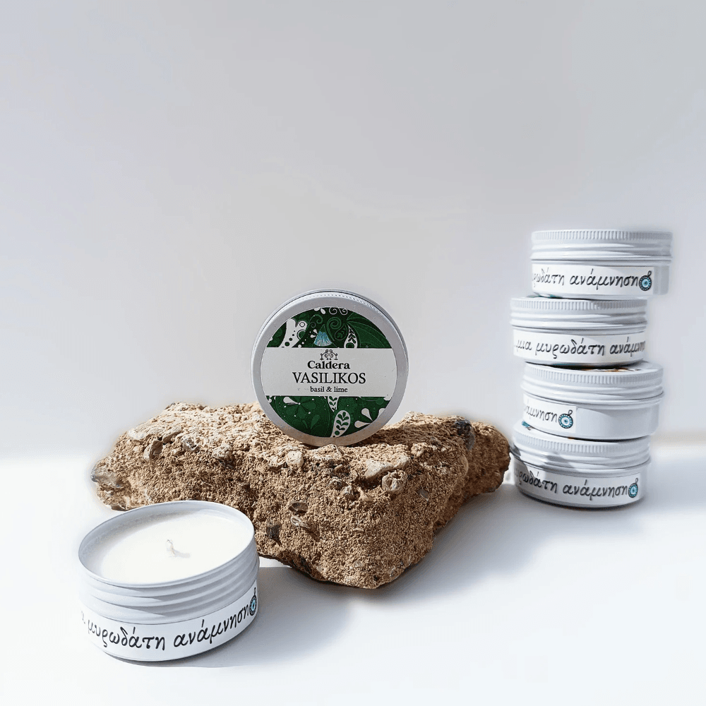 Pocket Candles Χειροποίητο Αρωματικό Κερί Σόγιας 50g