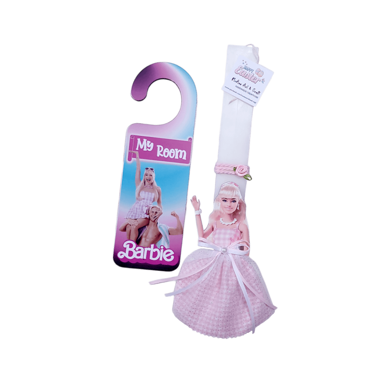 Λαμπάδα με hanger | Barbie