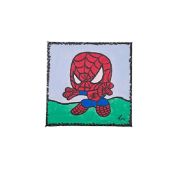 Σούπερ ήρωας Spiderman baby ζωγραφική σε καμβά
