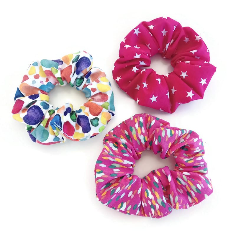 Three days scrunchies