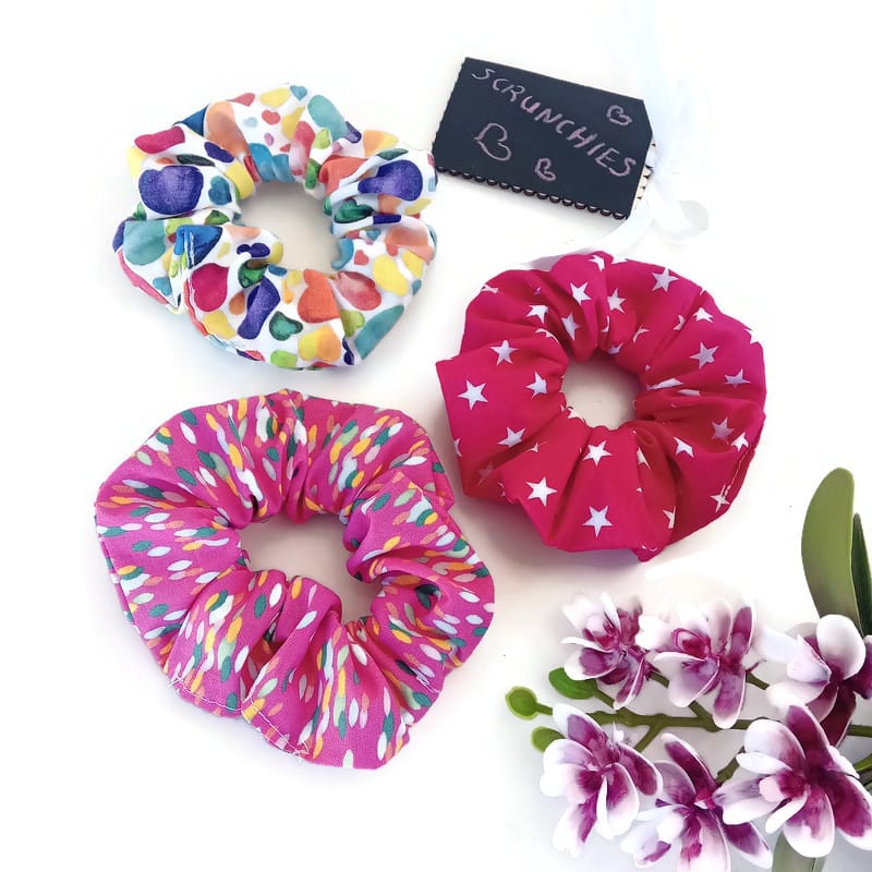 Three days scrunchies