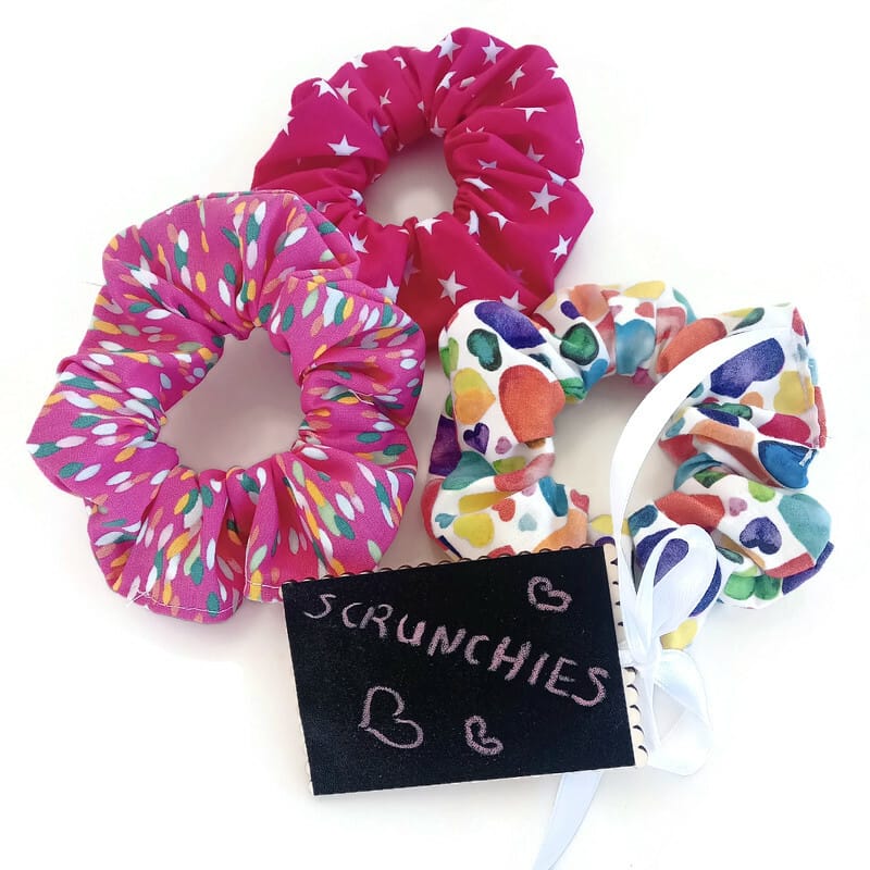 Three days scrunchies