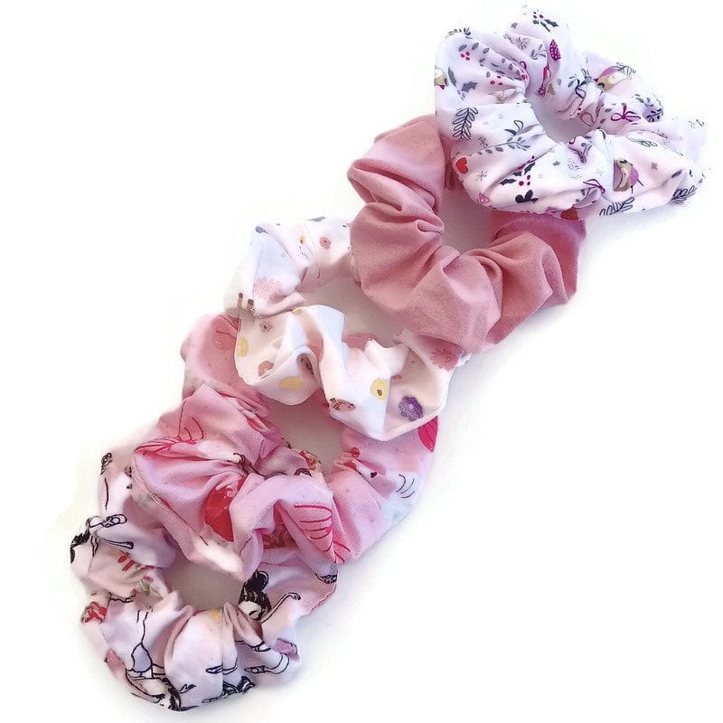 School days scrunchies