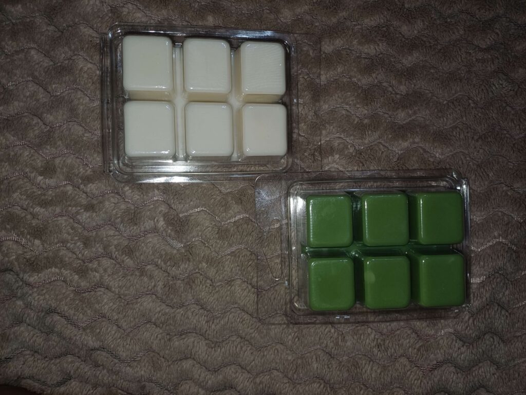 Wax melts mood cubes