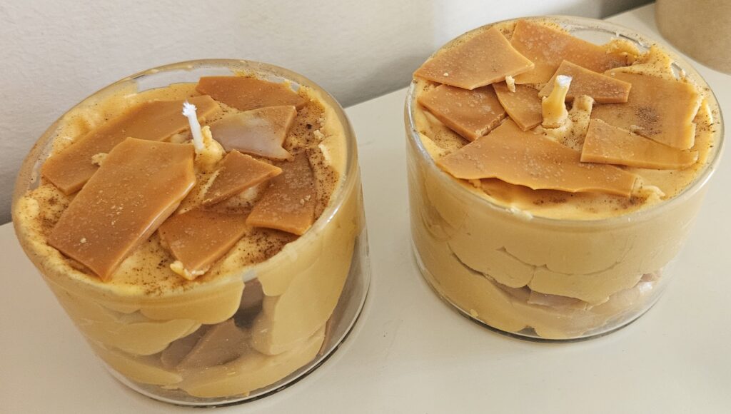 Κερί σόγιας, άρωμα Γαλακτομπούρεκο
