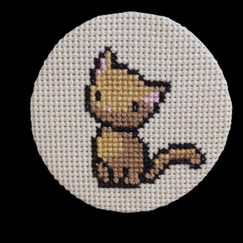 Fridge magnet cat