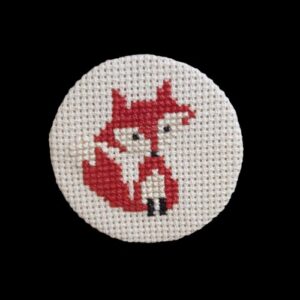 Fridge magnet fox