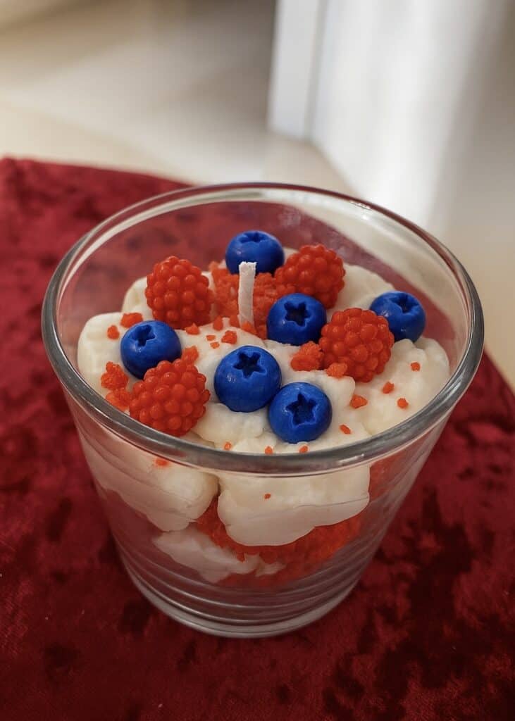 Red Velvet Cake Candle