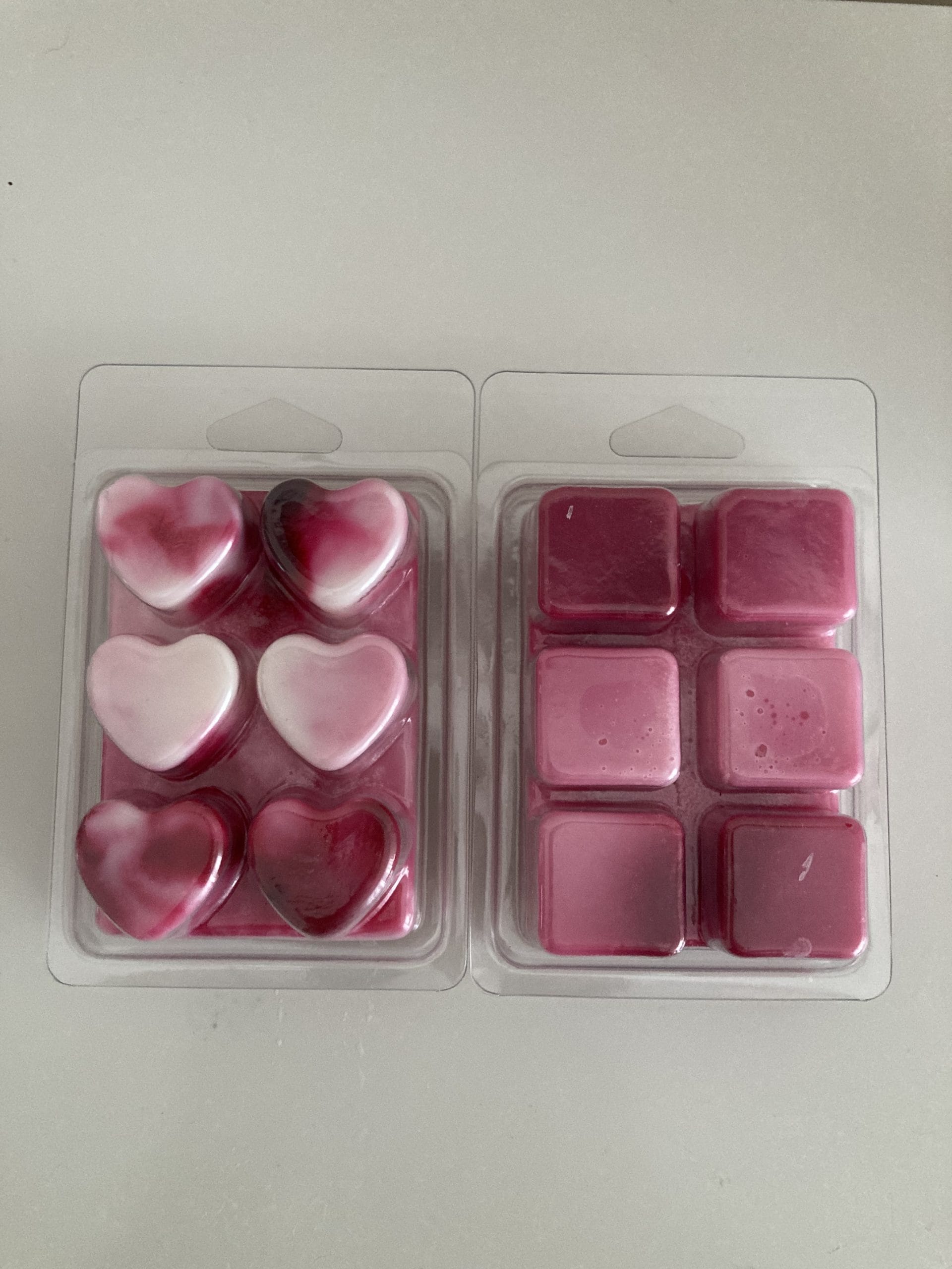 Wax melts ροζ χρώμα