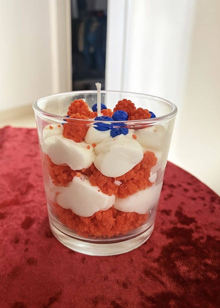 Red Velvet Cake Candle