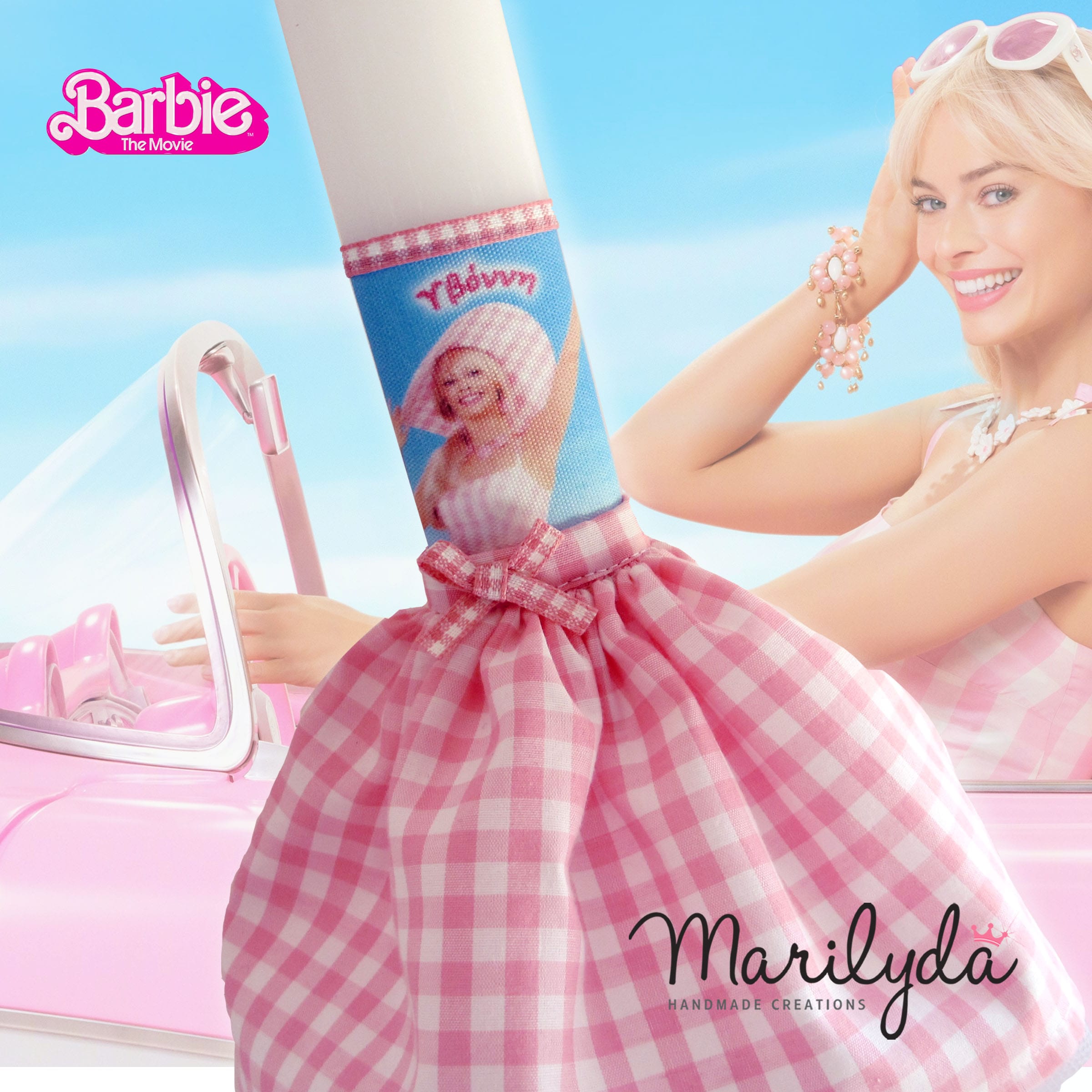 Λαμπάδα Barbie με όνομα!