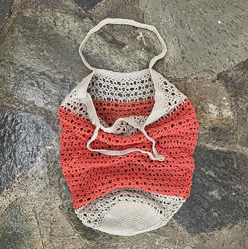 Coral Seashell Tote Bag
