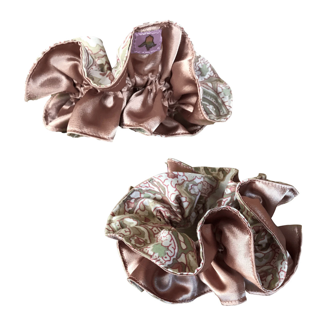 Λάστιχο μαλλιών, 3D scrunchie old paisley