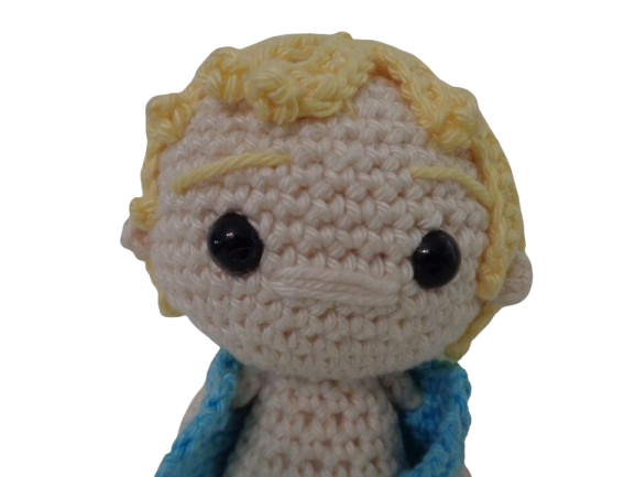 Ken πλεκτό κουκλάκι amigurumi