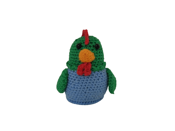 Κοκοράκι πλεκτό amigurumi