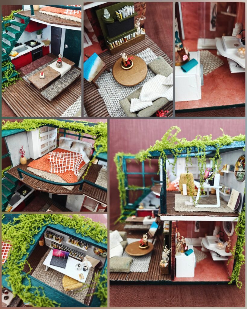 Μινιατούρα Σπιτιού “Green Loft” 🏡🌿