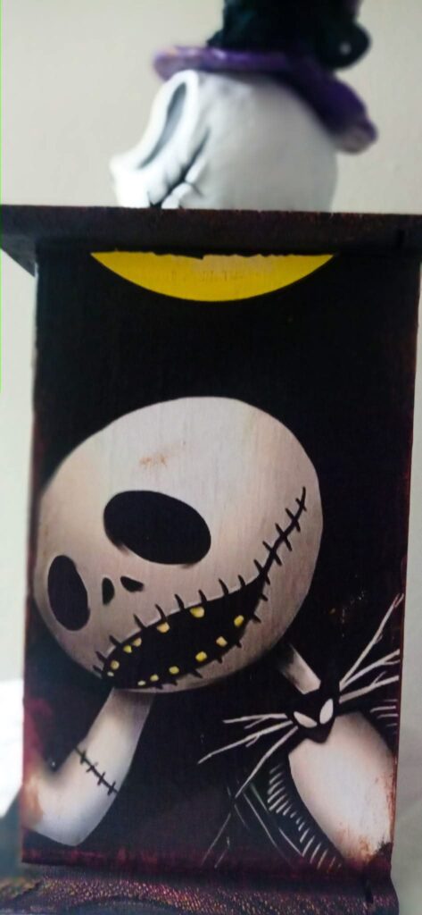 Μπιζουτιερα χειροποίητη nightmare before Christmas