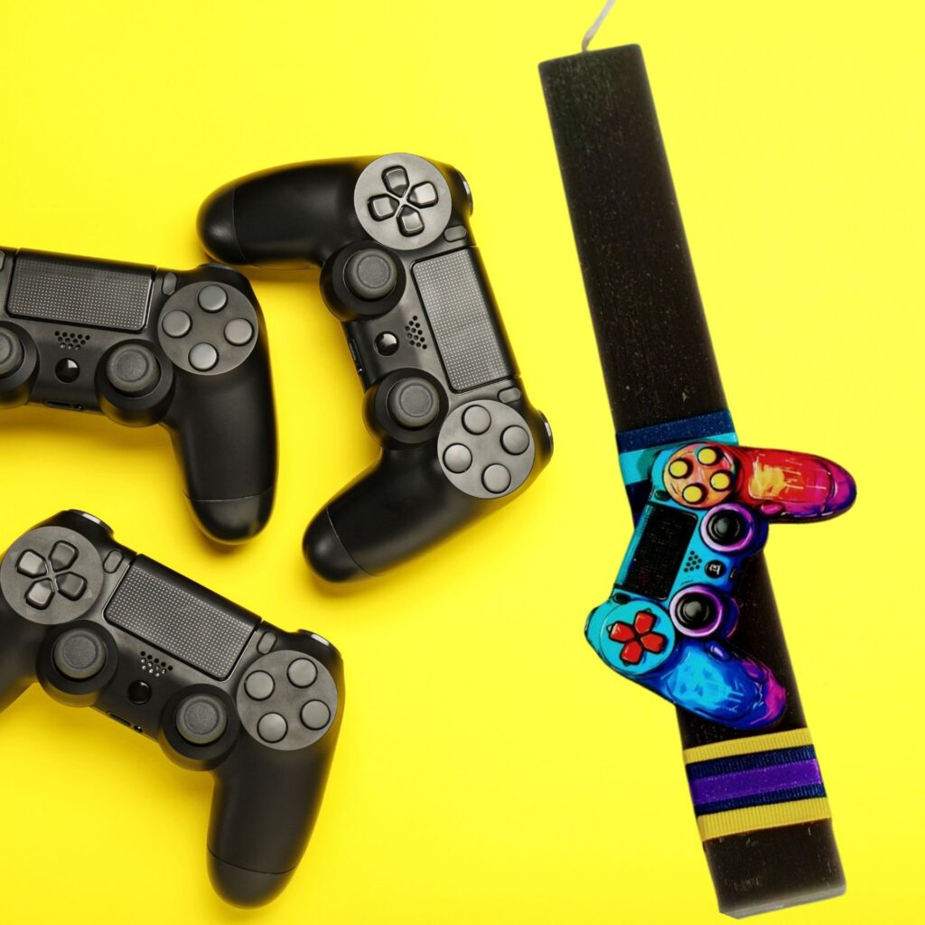 Πασχαλινή λαμπάδα game με χειριστήριο