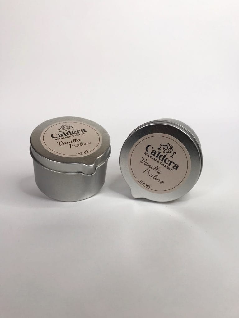 MASSAGE Χειροποίητο Αρωματικό Κερί Σόγιας VANILLA PRALINE 100g