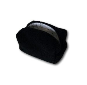 Black teddy beauty bag