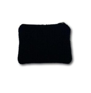 Black teddy pouch