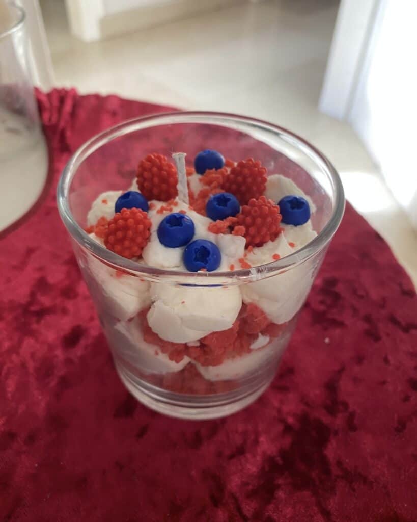 Red Velvet Cake Candle