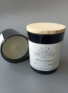 Αρωματικό κερί σόγιας Black Pepper 220g
