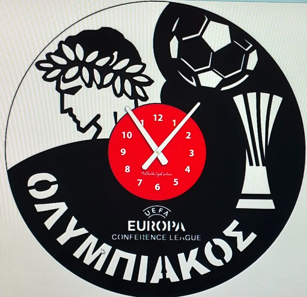 Ρολόι τοίχου από Βινύλιο - TEAMS