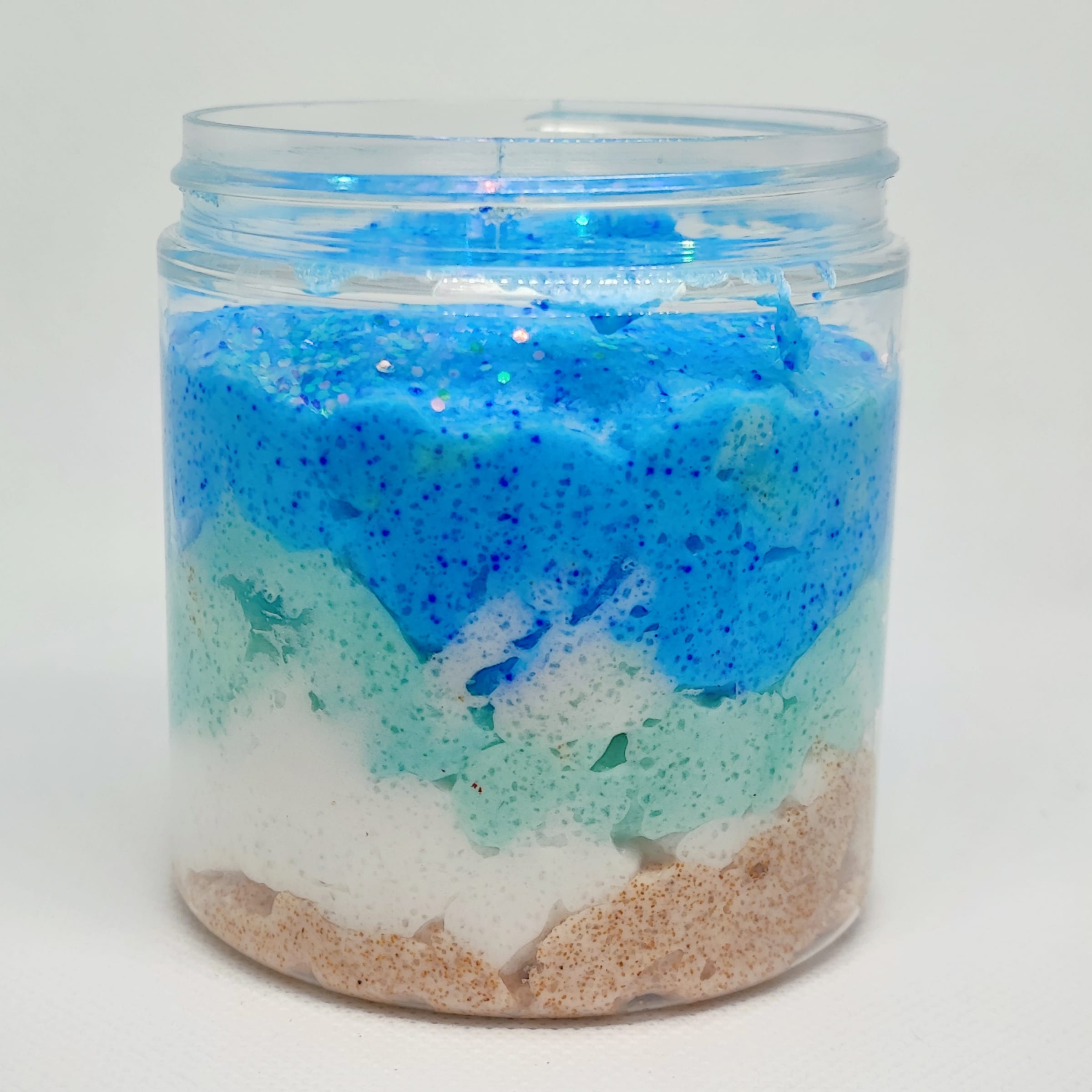 Whipped Foaming Sugar Body Scrub Πέτρα και θάλασσα 250gr