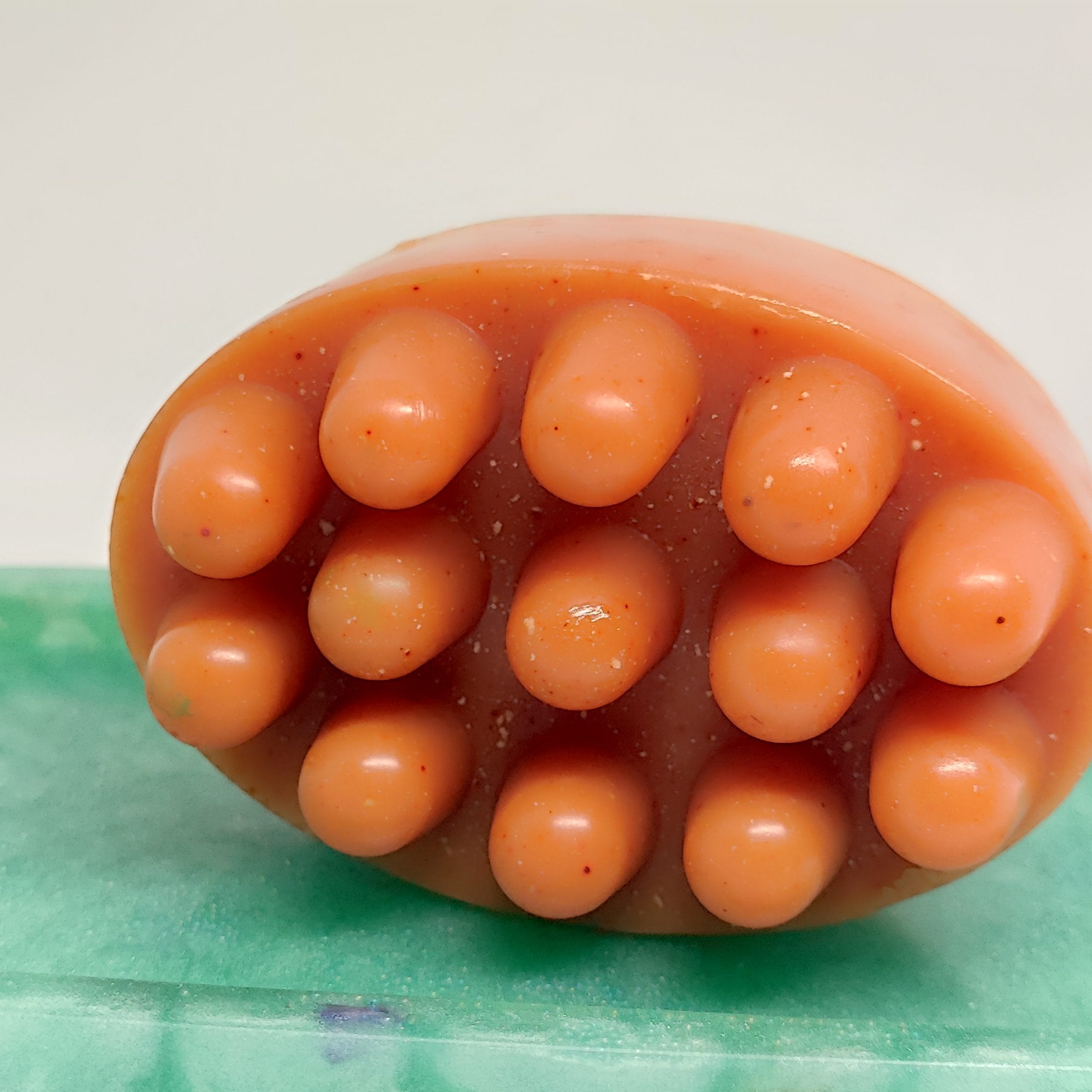 Handmade glycerin ginger and turmeric massage soap 100gr
