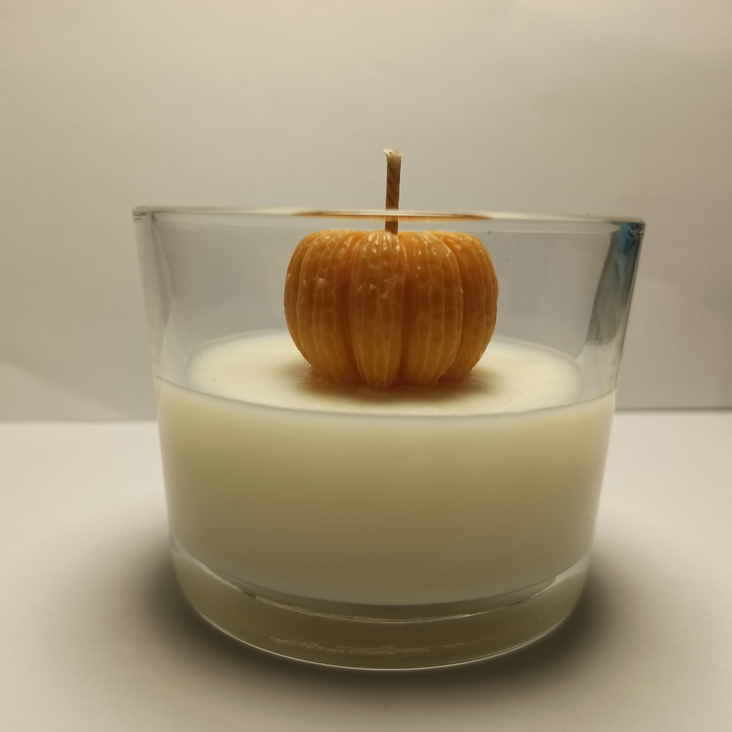 Κερί σόγιας Apple Pumpkin 100γρ σε γυάλινο ποτήρι