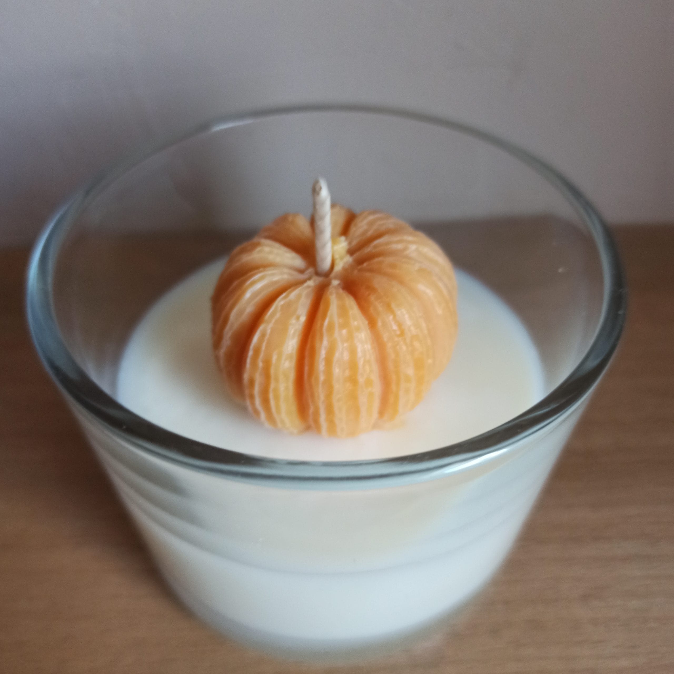 Κερί σόγιας Apple Pumpkin 100γρ σε γυάλινο ποτήρι