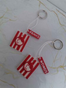 Handmade μπρελόκ on demand “Ολυμπιακός”