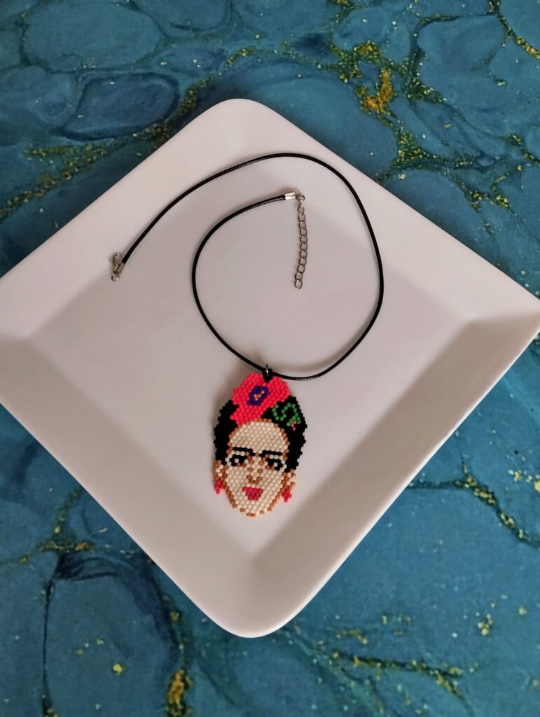 Κολιέ Frida Kahlo με miyuki