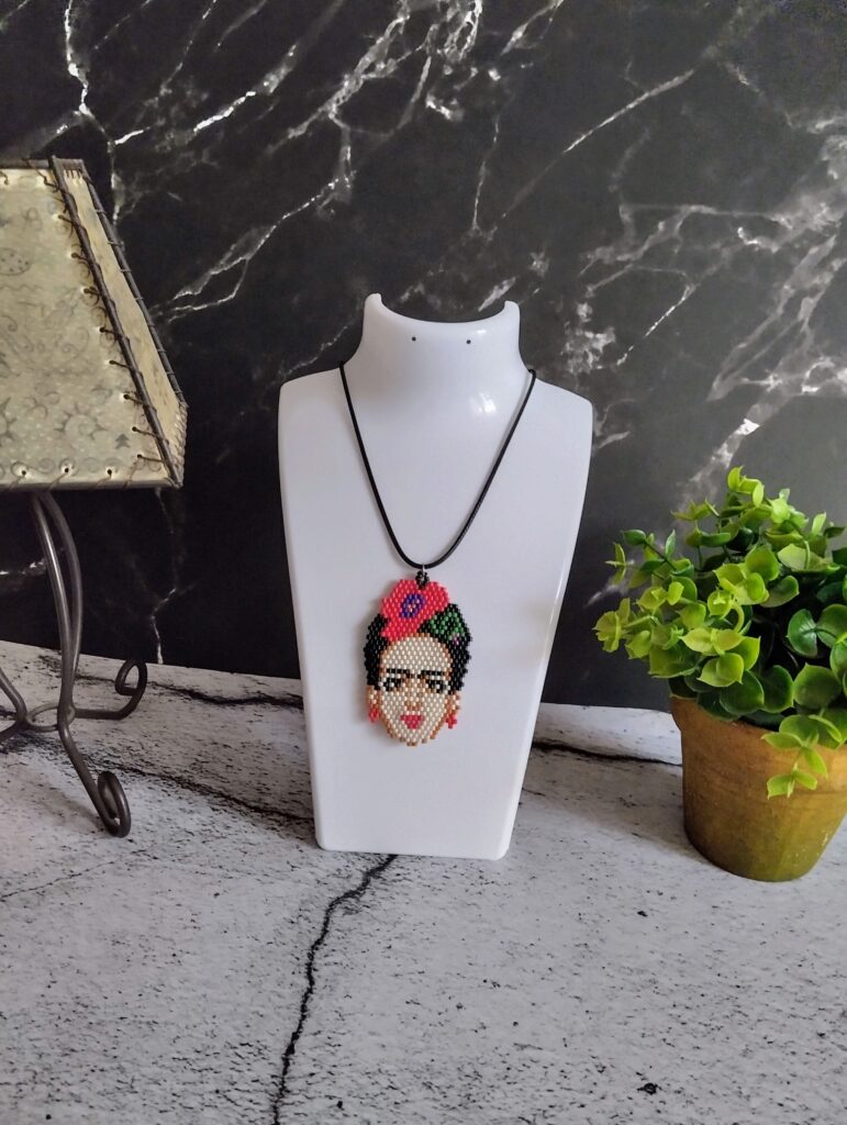 Κολιέ Frida Kahlo με miyuki