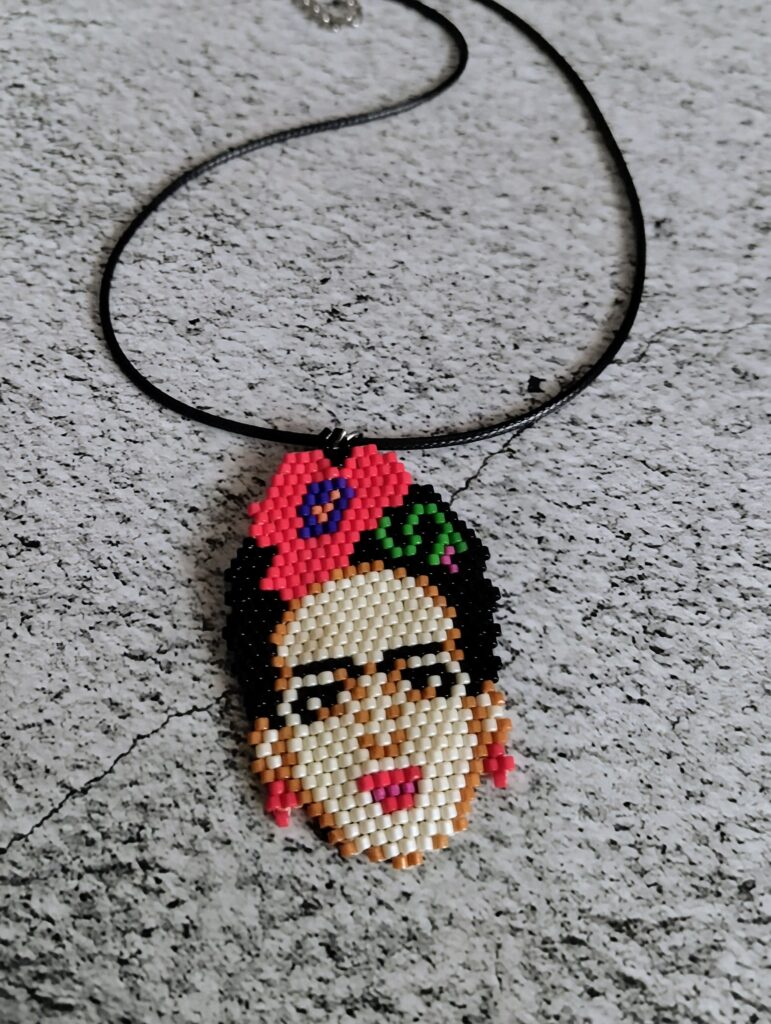 Κολιέ Frida Kahlo με miyuki