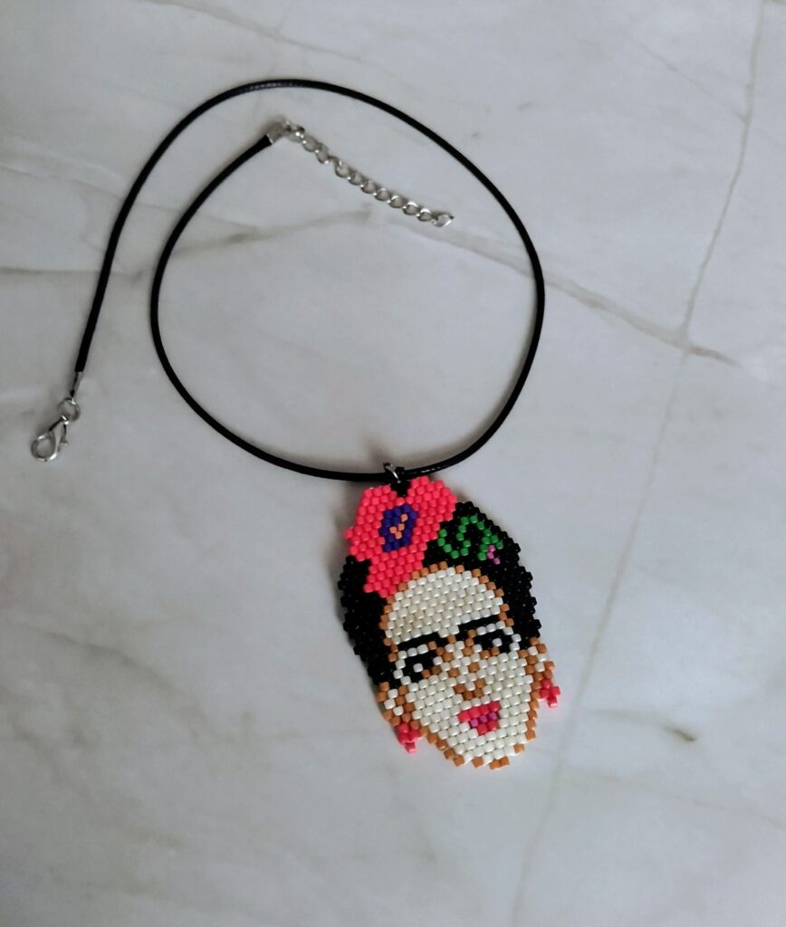Κολιέ Frida Kahlo με miyuki